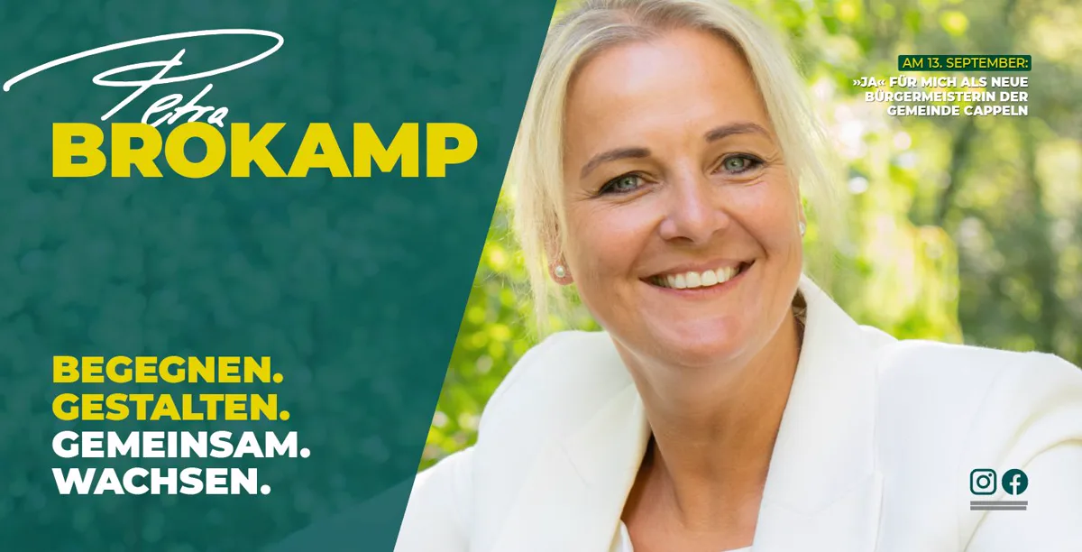 Nominierung der Bürgermeisterkandidatin Petra Brokamp