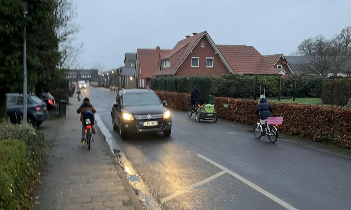 Sicherer Rad- und Schulweg in der Gemeinde Cappeln